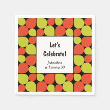 Blommigt Abstrakt Retro Mönster Anpassningsbar Bir