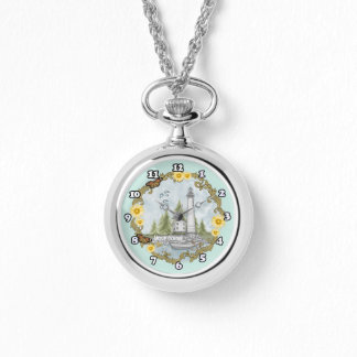Blommigt Alabama Lighthouse Armbandsur
