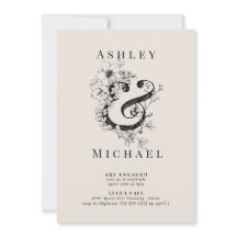 BLOMMIGT AMPERSAND  Förlovningsfest