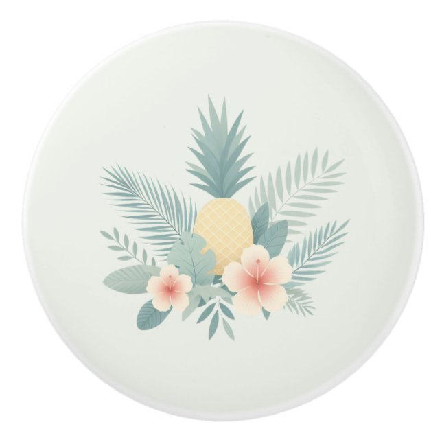 Blommigt Ananas & Hawaiian Knopp (Framsidan)