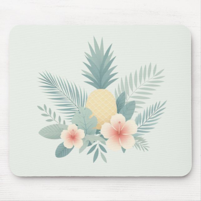 Blommigt Ananas & Hawaiian Musmatta (Framsidan)