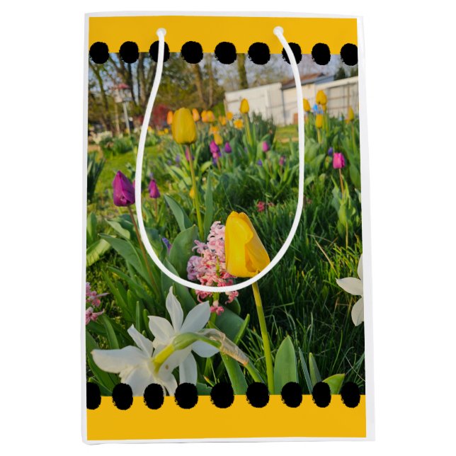 Blommigt Anpassningsbar Gift-block (Framsidan)