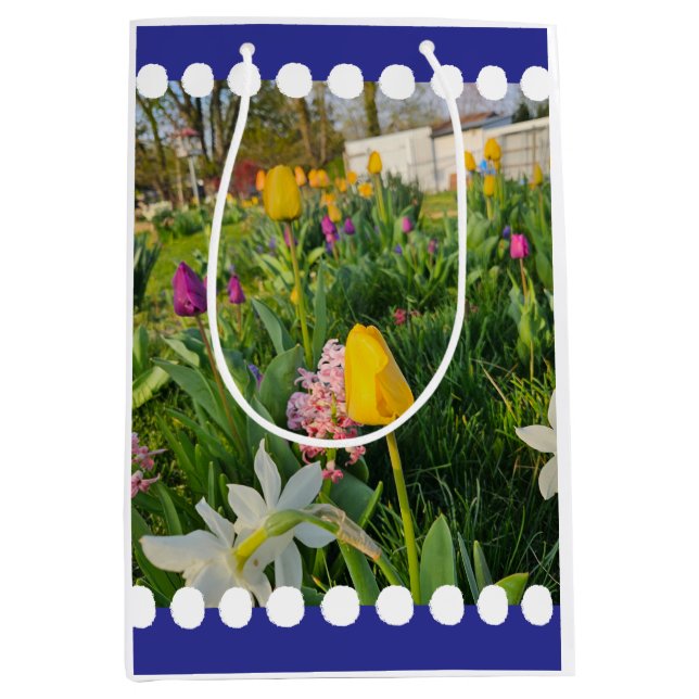 Blommigt Anpassningsbar Gift-block (Framsidan)