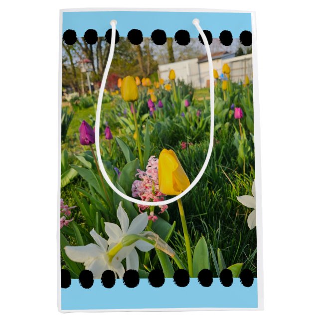 Blommigt Anpassningsbar Gift-block (Framsidan)