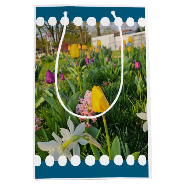 Blommigt Anpassningsbar Gift-block (Framsidan)