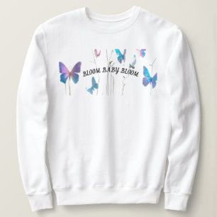 Blommigt Ansikte - Vackra kvinnor och blommor - de T Shirt