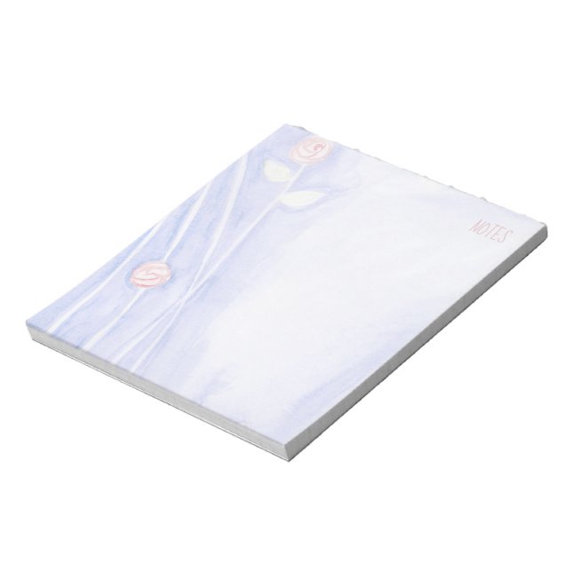 Blommigt Anteckningsblock (Roterad)