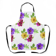Blommigt Apron
