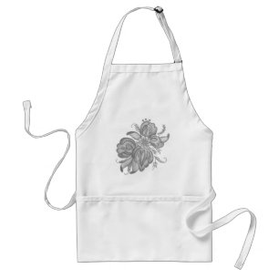 Blommigt Apron Förkläde