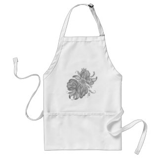 Blommigt Apron Förkläde
