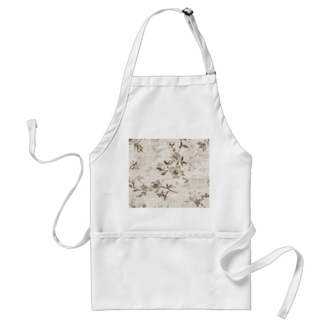 Blommigt Apron Förkläde (Framsidan)