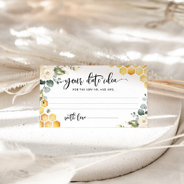 Blommigt är "Date night"-idéer. Datum burk Tilläggskort