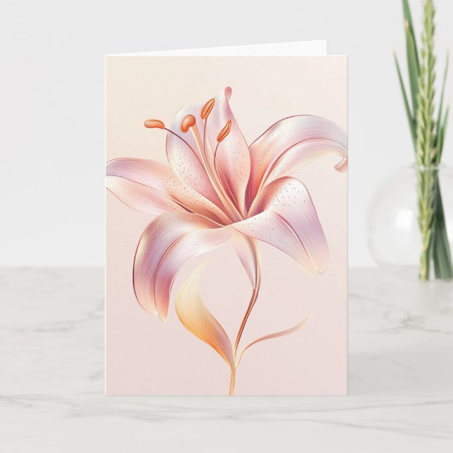 BLOMMIGT ART #16 TACK KORT (Framsida)
