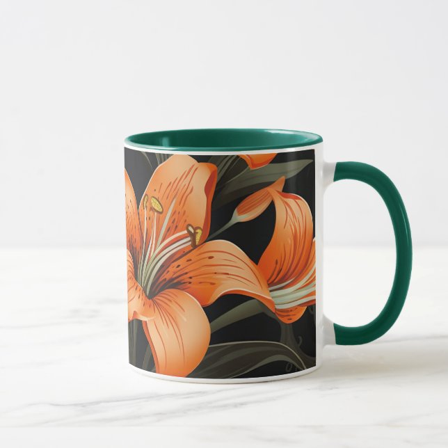 BLOMMIGT ART #1 MUGG (Höger)