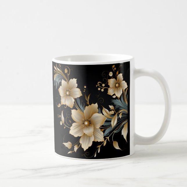 BLOMMIGT ART #2 KAFFEMUGG (Höger)