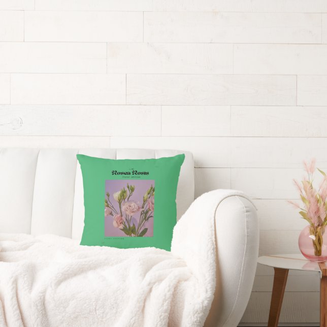 Blommigt Art Kudde (Soffa)