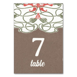 BLOMMIGT ART NOUVEAU 2 BORDSNUMMER