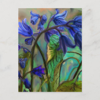 Blommigt Art Vykort