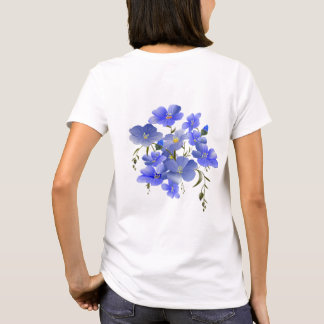 Blommigt Artistic Graphic T-Shirt - Unik naturvård