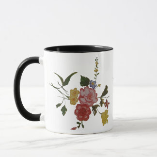 Blommigt Artwork Japansk Flower Mugg