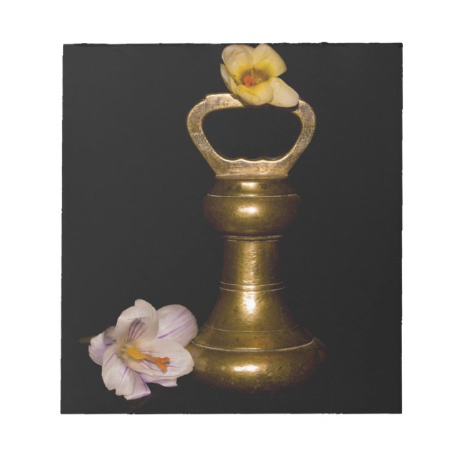 Blommigt Attraktion Anteckningsblock (Framsida)