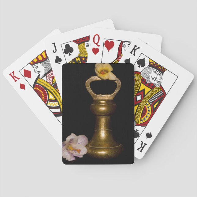 Blommigt Attraktion Spelkort (Baksidan)