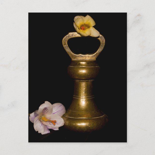 Blommigt Attraktion Vykort (Framsida)