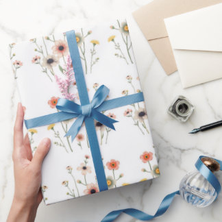 Blommigt Aura Presentpapper