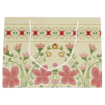 Blommigt av almansk och Rosa Designad