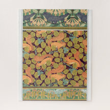 blommigt av bläckfisk i art nouveau