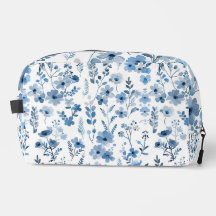 Blommigt av blått Fransk