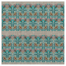 blommigt av blommor i sol tyg