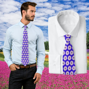 Blommigt av Daisy för lila och Rosa Slips