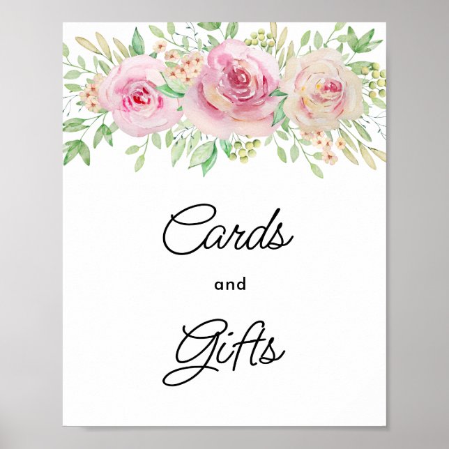 Blommigt av elegant och Poster av gåva (Framsidan)