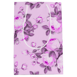 blommigt av eleganten för rosa lila