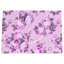 blommigt av eleganten för rosa lila