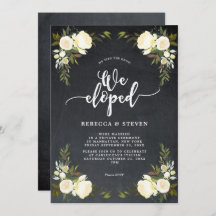 blommigt av elfenben som vi har gått ut med inbjud