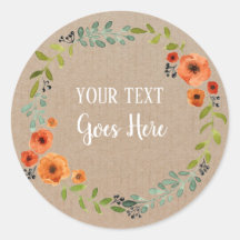 Blommigt av handgjord Vintage av 