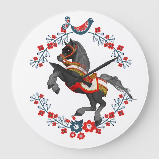 Blommigt av häst stor klocka (Framsida)