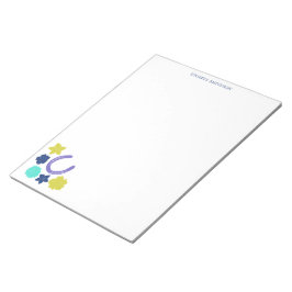 Blommigt av hästskotyp Anteckningsblock av typ Th