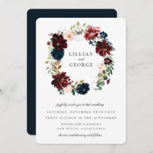 Blommigt av havandebeständighet Bröllop