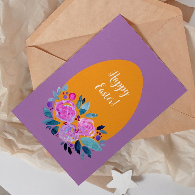 blommigt av  i glad påsk julkort (Skapare uppladdad)