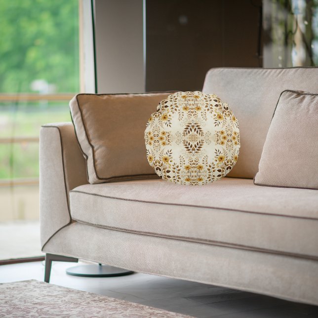 Blommigt av jordbruksmark rund kudde (Skapare uppladdad)