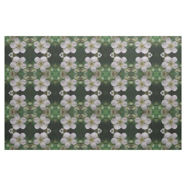 Blommigt av konstgjord blomma Makroblomma, mönstra Tyg (Fat Quarter)