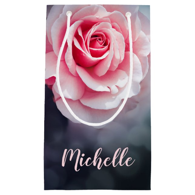 Blommigt av kvinnlig Rosa ros Foto (Framsidan)