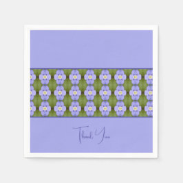 Blommigt av Lila Pappersservett