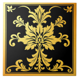 Blommigt av Luxury Trendig Elegant Collection Kakelplatta