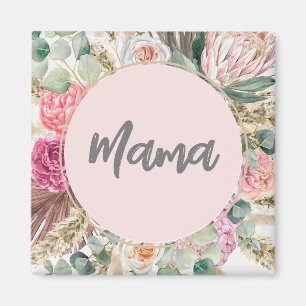 Blommigt av lyxprodukter för Mamma till mors dag Magnet