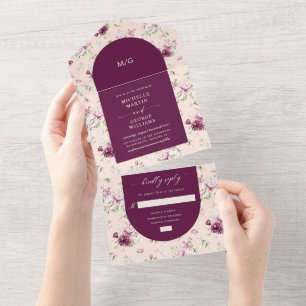 blommigt av magenta trädgård (inget ENV behövs)