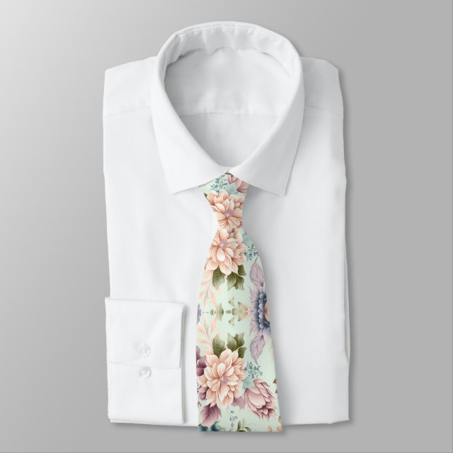 BLOMMIGT AV MJÖLKSPARA BOTANICAL 2 MANAR TIE SLIPS (Bunden)